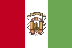 Bandera de mesa de Iznalloz