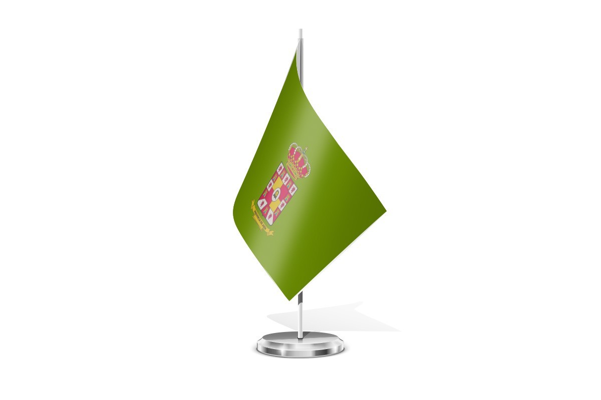 Bandera de mesa de Jaén