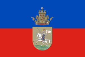 Bandera de mesa de Medina