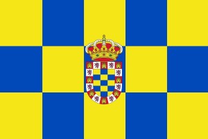 Bandera de mesa de Moguer