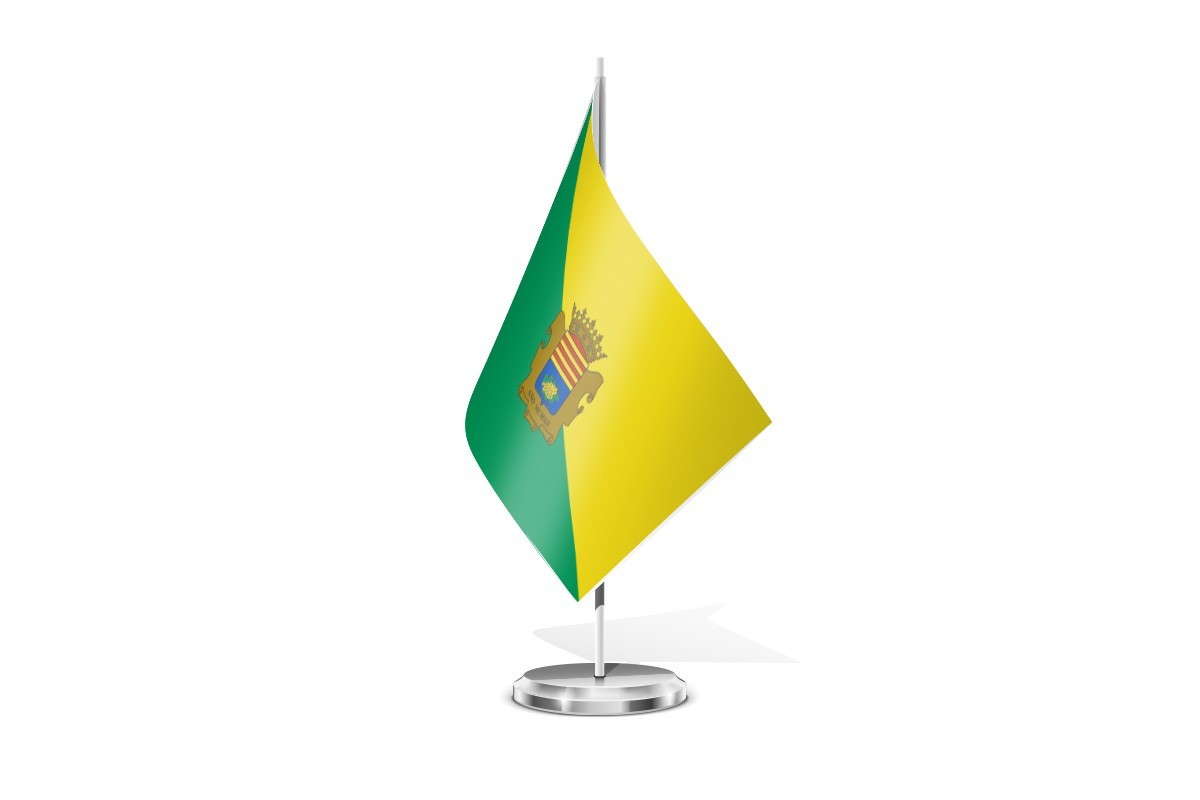 Bandera de mesa de Moriles