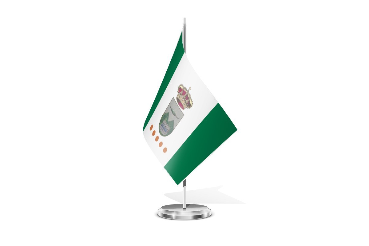 Bandera de mesa de Pórtugos