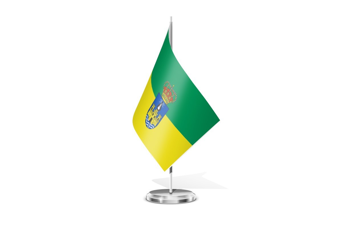 Bandera de mesa de Puerto de Santa María