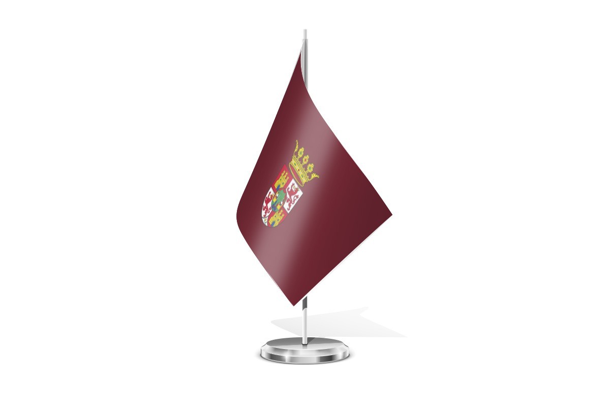 Bandera de mesa de Puerto Real