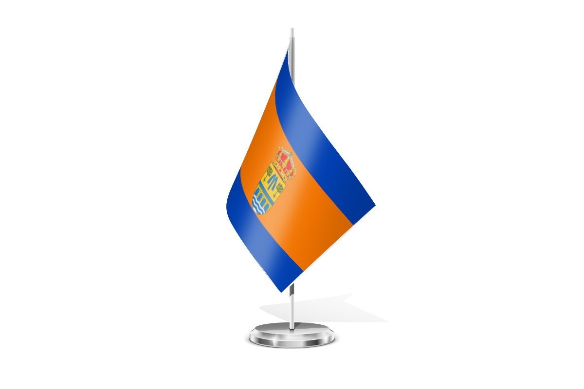 Bandera de mesa de Rioja