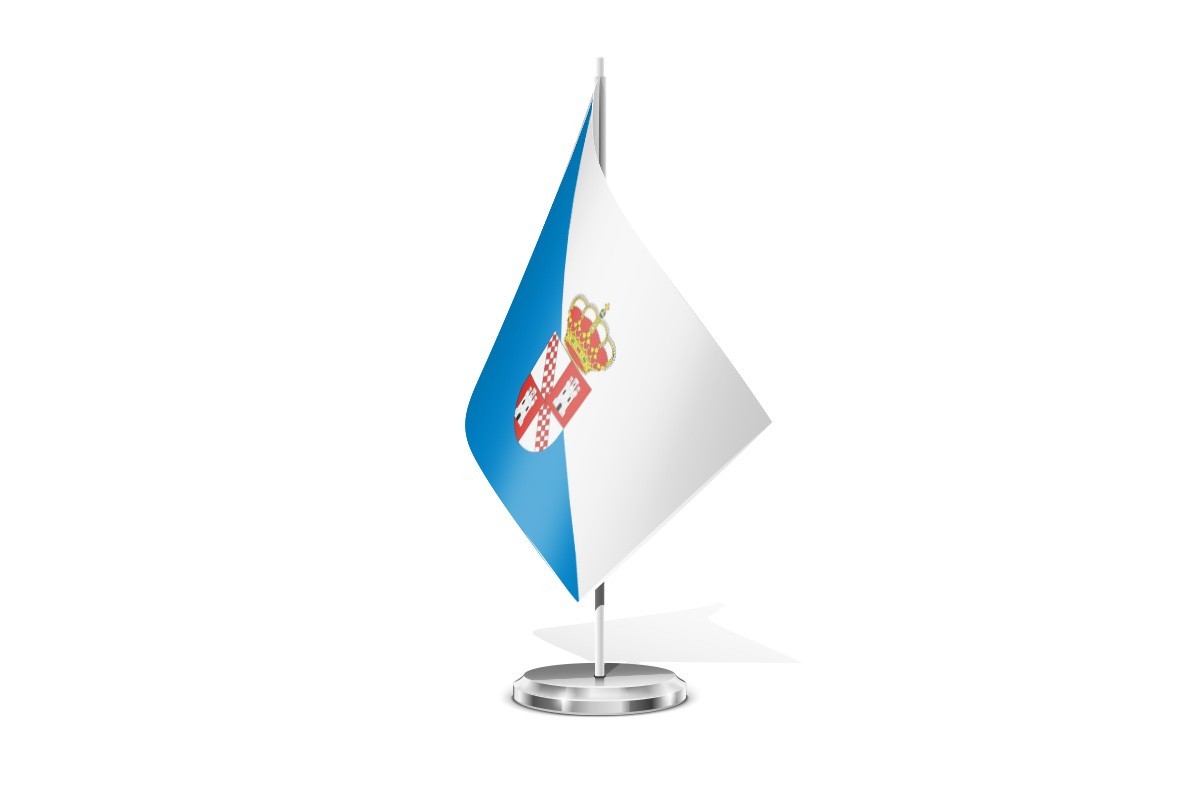 Bandera de mesa de Roda de Andalucía