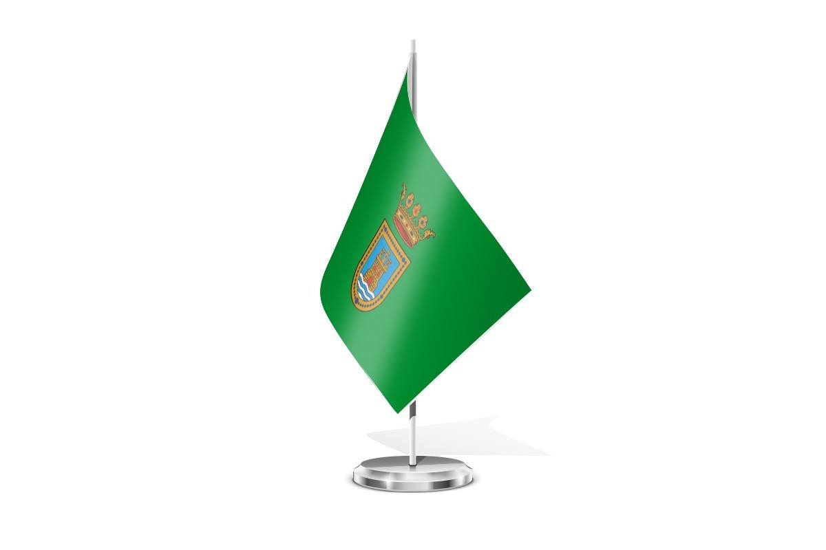 Bandera de mesa de Rota