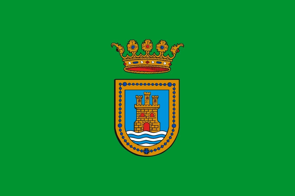 Bandera de mesa de Rota