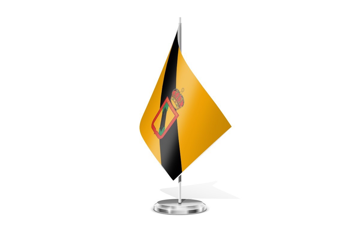 Bandera de mesa de Rus
