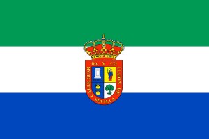 Bandera de mesa de Salteras