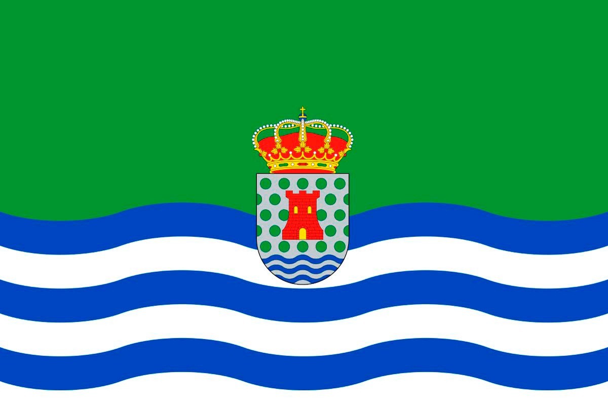 Bandera de mesa de Totalán Bandera de mesa de Totalán