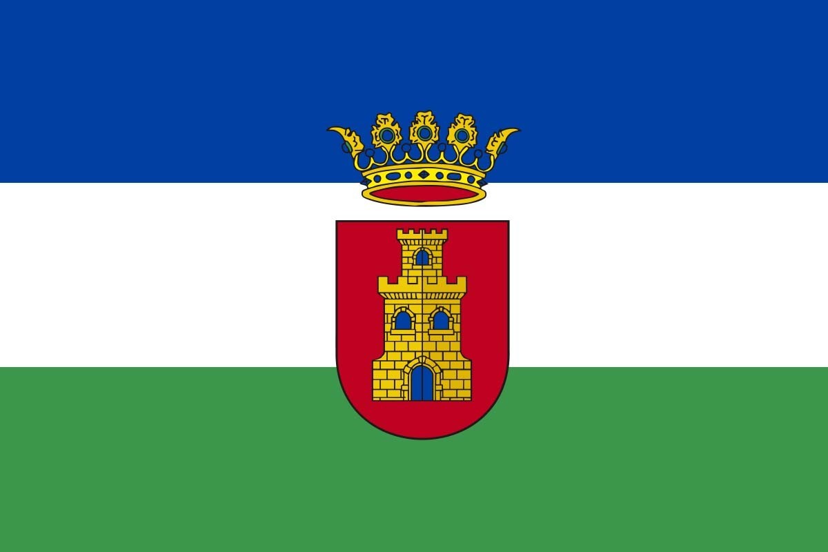 Bandera de mesa de Villamartín