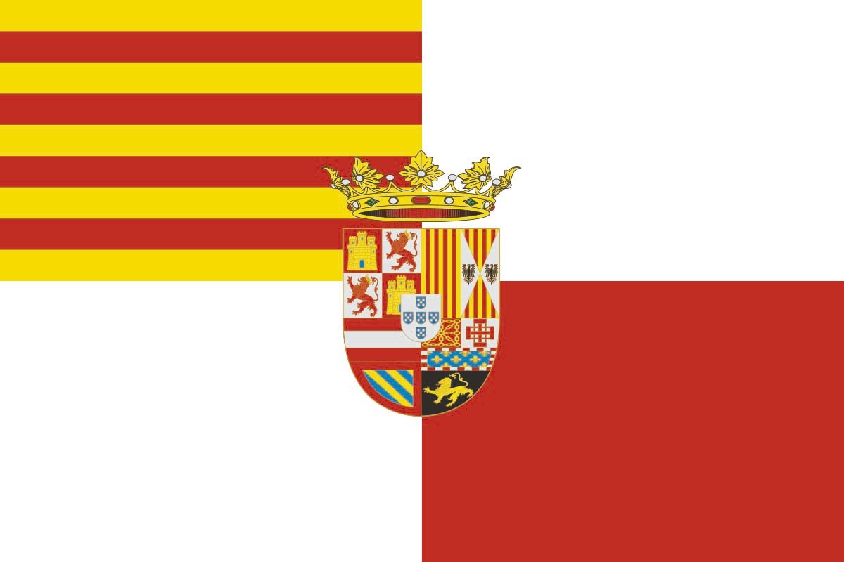 Bandera de mesa de Abanilla Bandera de mesa de Abanilla