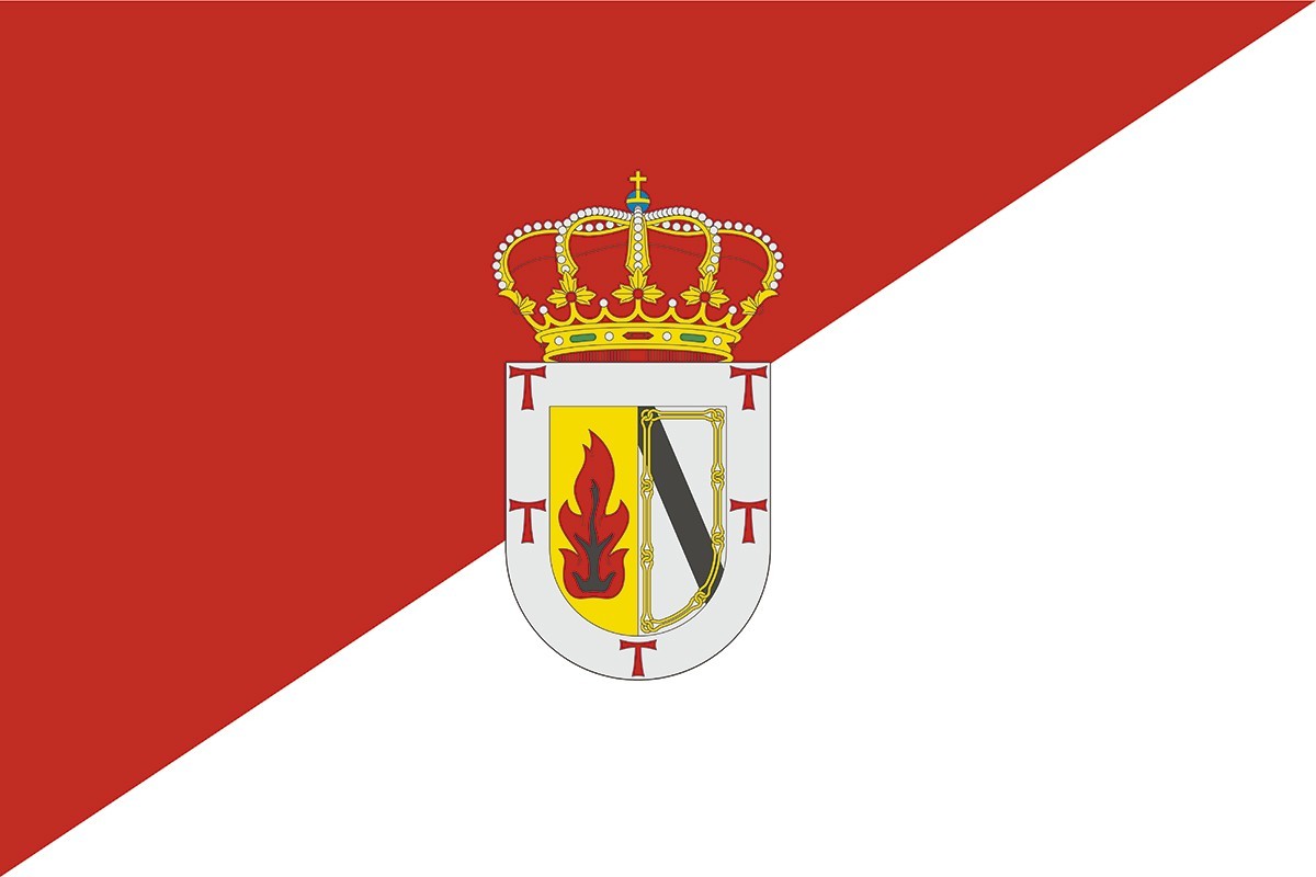 Bandera de mesa de Baterno