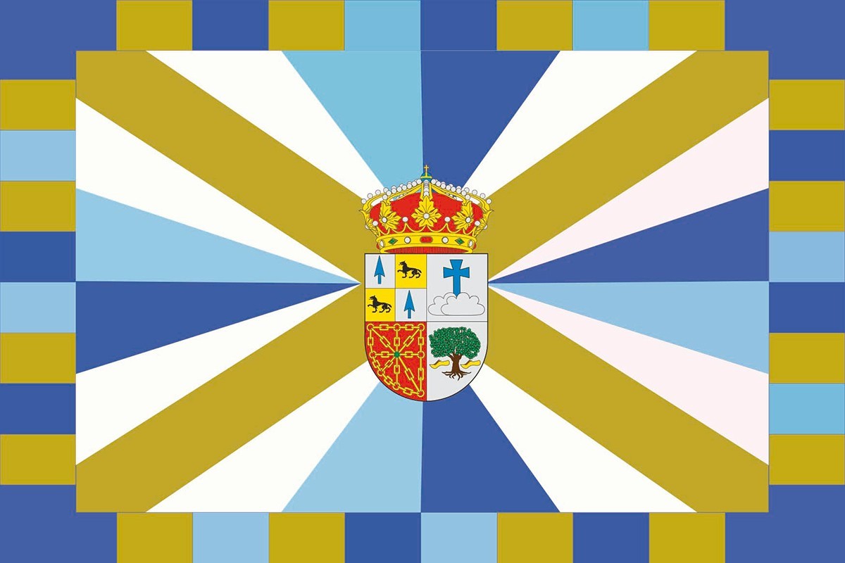 Bandera de mesa de Bera