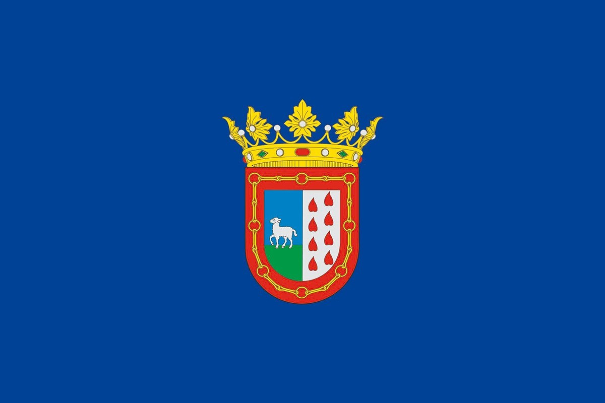 Bandera de mesa de Berriozar