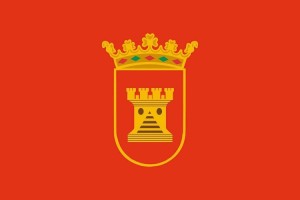 Bandera de mesa de Carcastillo Bandera de mesa de Carcastillo