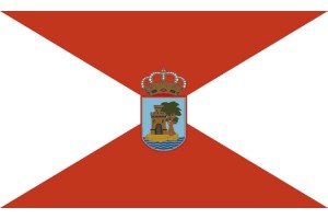 Bandera de Vigo provincia de alta calidad para exterior 123