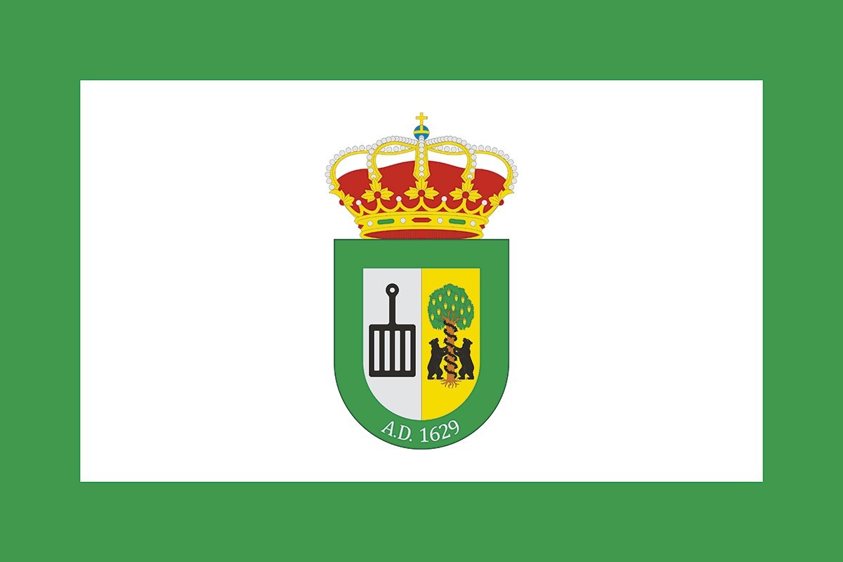 Bandera de mesa de Conquista de la Sierra