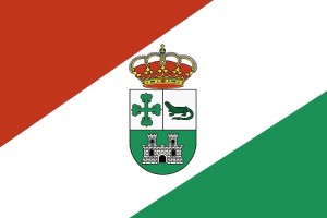 Bandera de mesa de Eljas 123