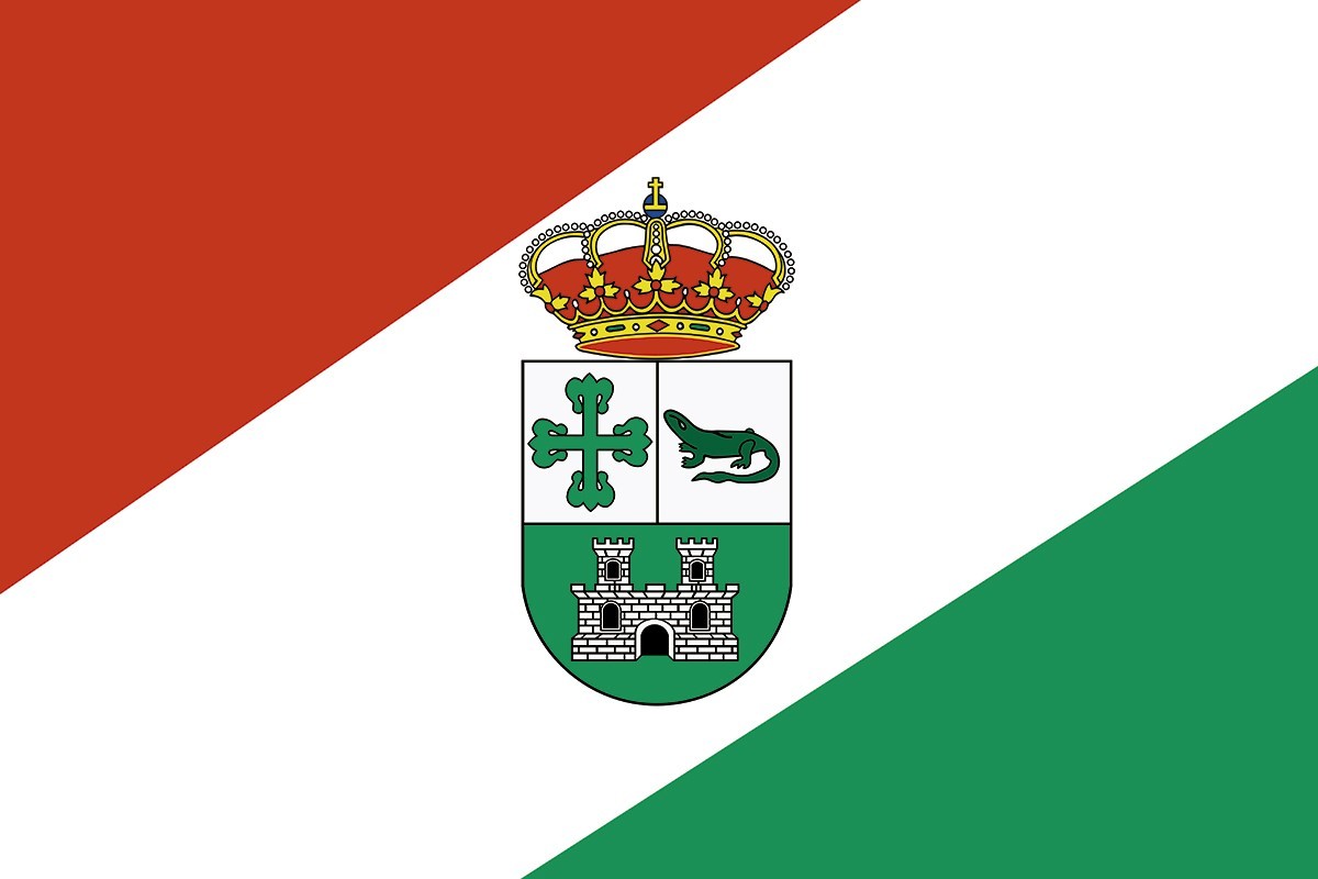 Bandera de mesa de Eljas Bandera de mesa de Eljas