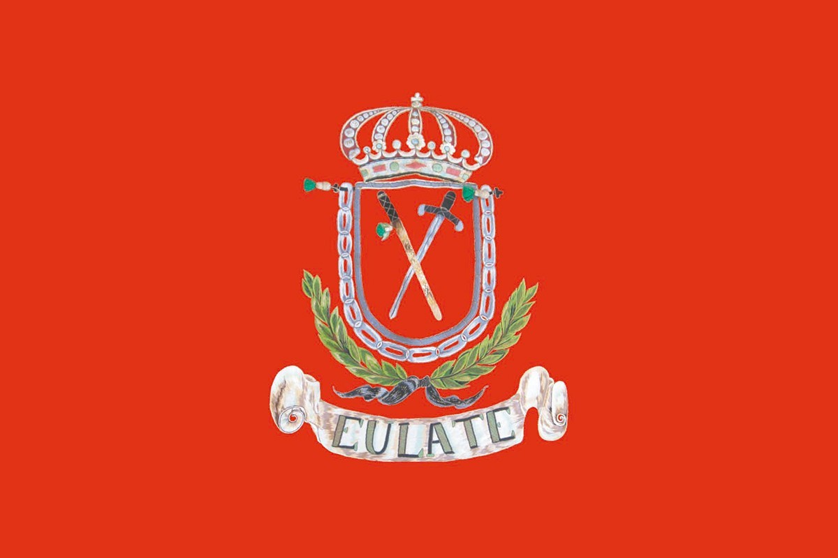 Bandera de mesa de Eulate