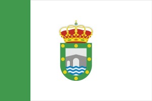 Bandera de mesa de Losar de la Vera Bandera de mesa de Losar de la Vera