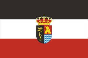 Bandera de mesa de Madrigalejo 123