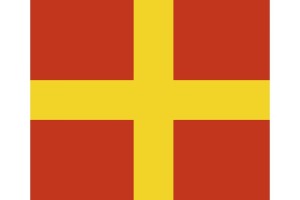 Bandera maritima alfabetica R-ROMEO de alta calidad 123