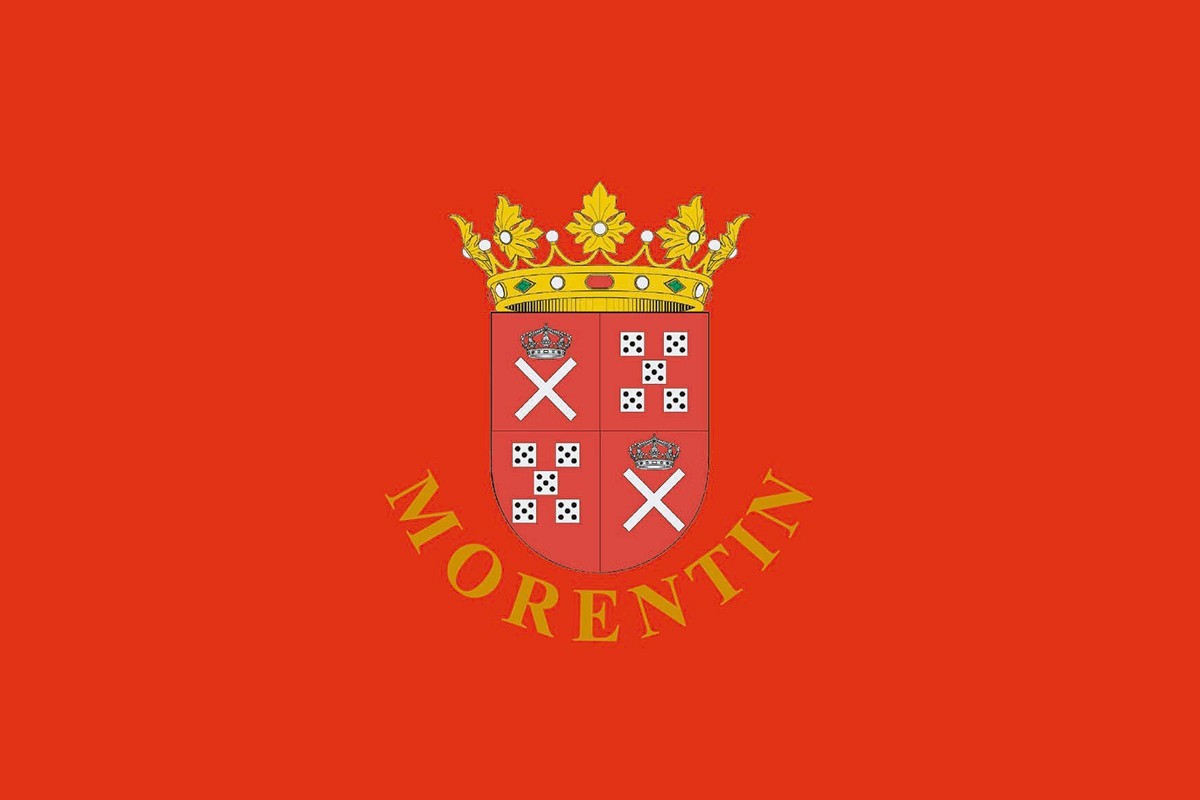 Bandera de mesa de Morentin