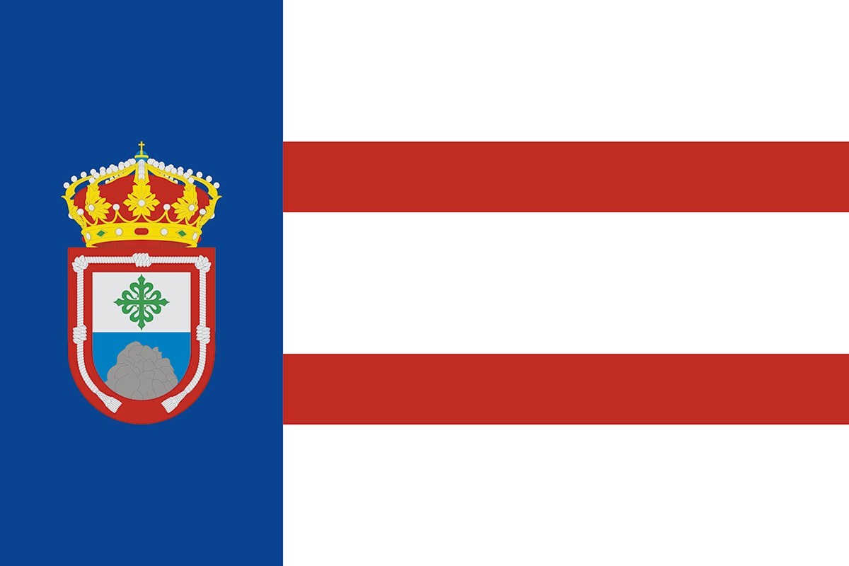 Bandera de mesa de Pedroso de Acim