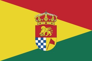 Bandera de mesa de Pescueza 123