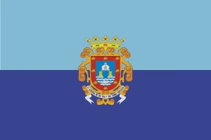 Bandera de mesa de San Javier