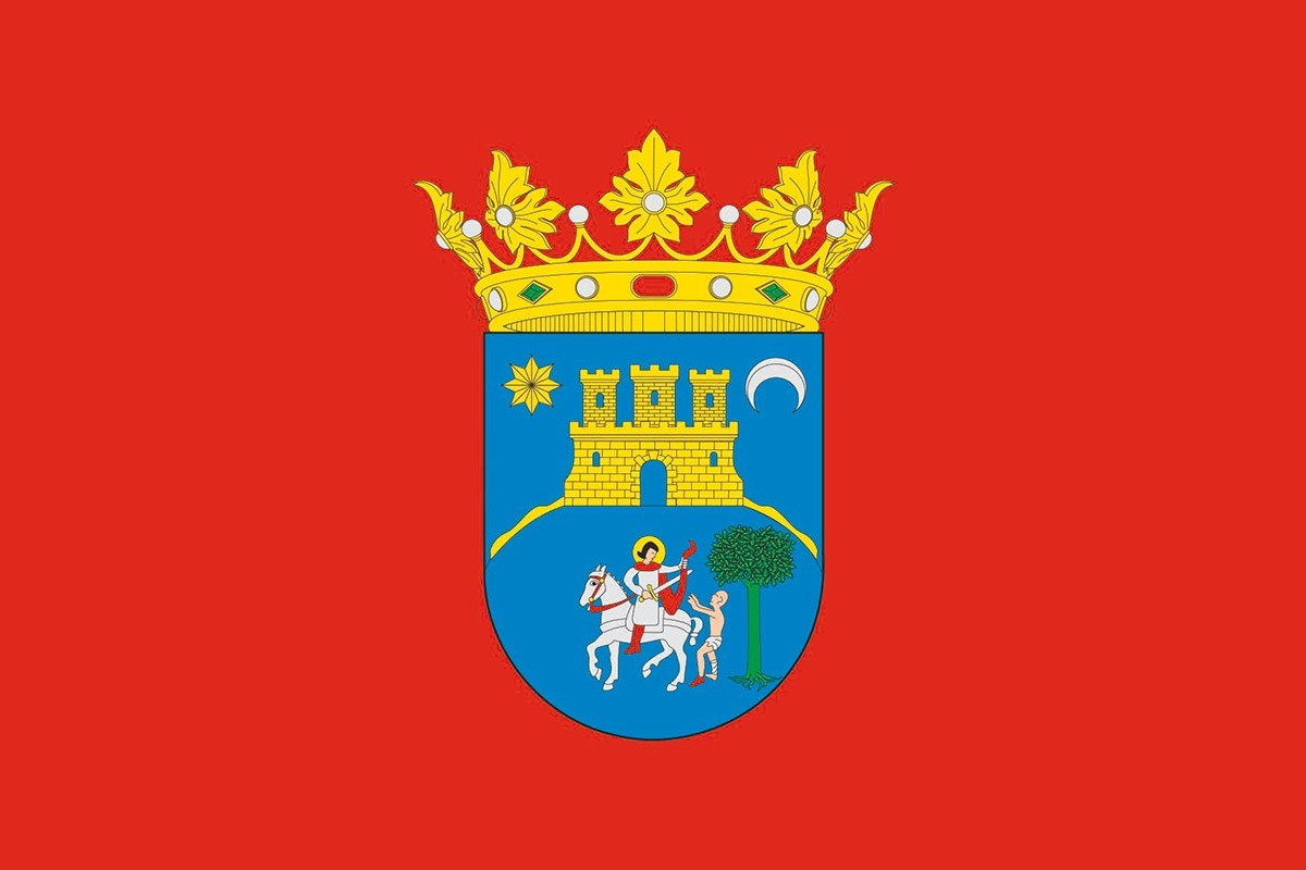 Bandera de mesa de San Martín de Unx