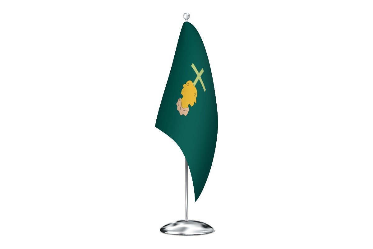 Bandera de despacho de Barásoain de alta calidad