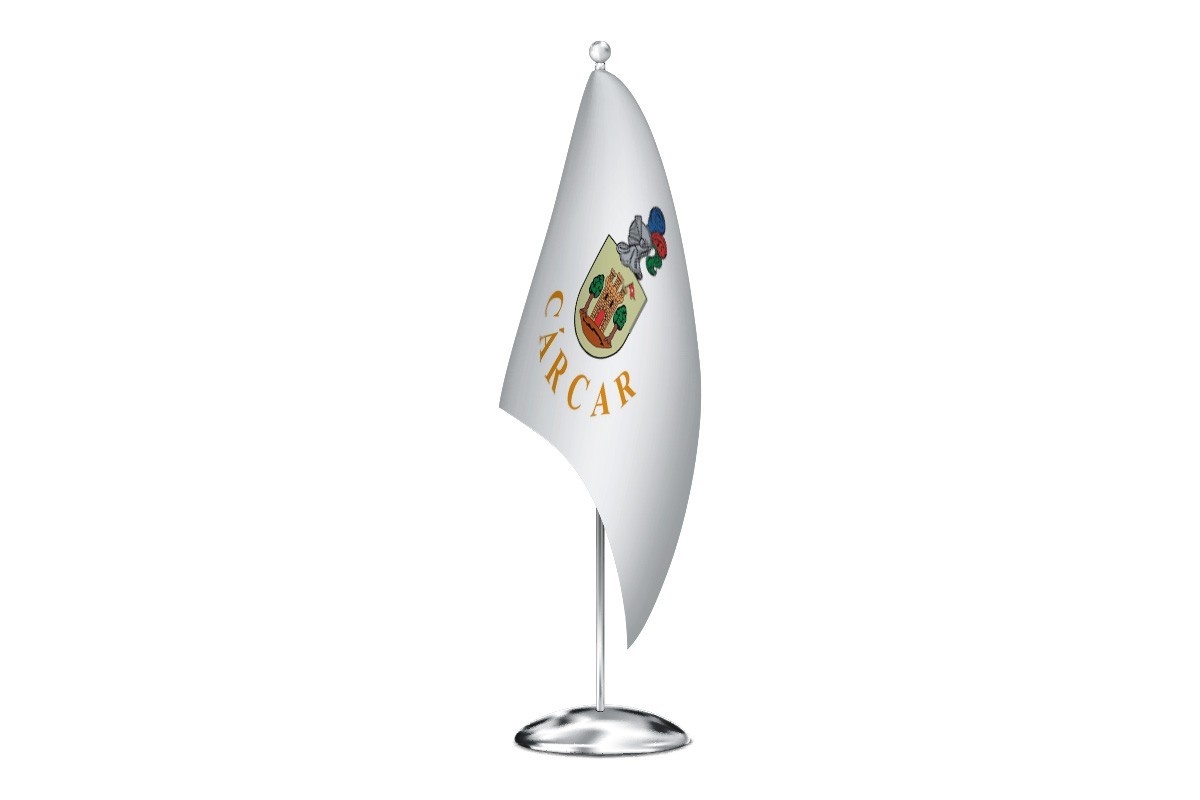 Bandera de despacho de Cárcar de alta calidad