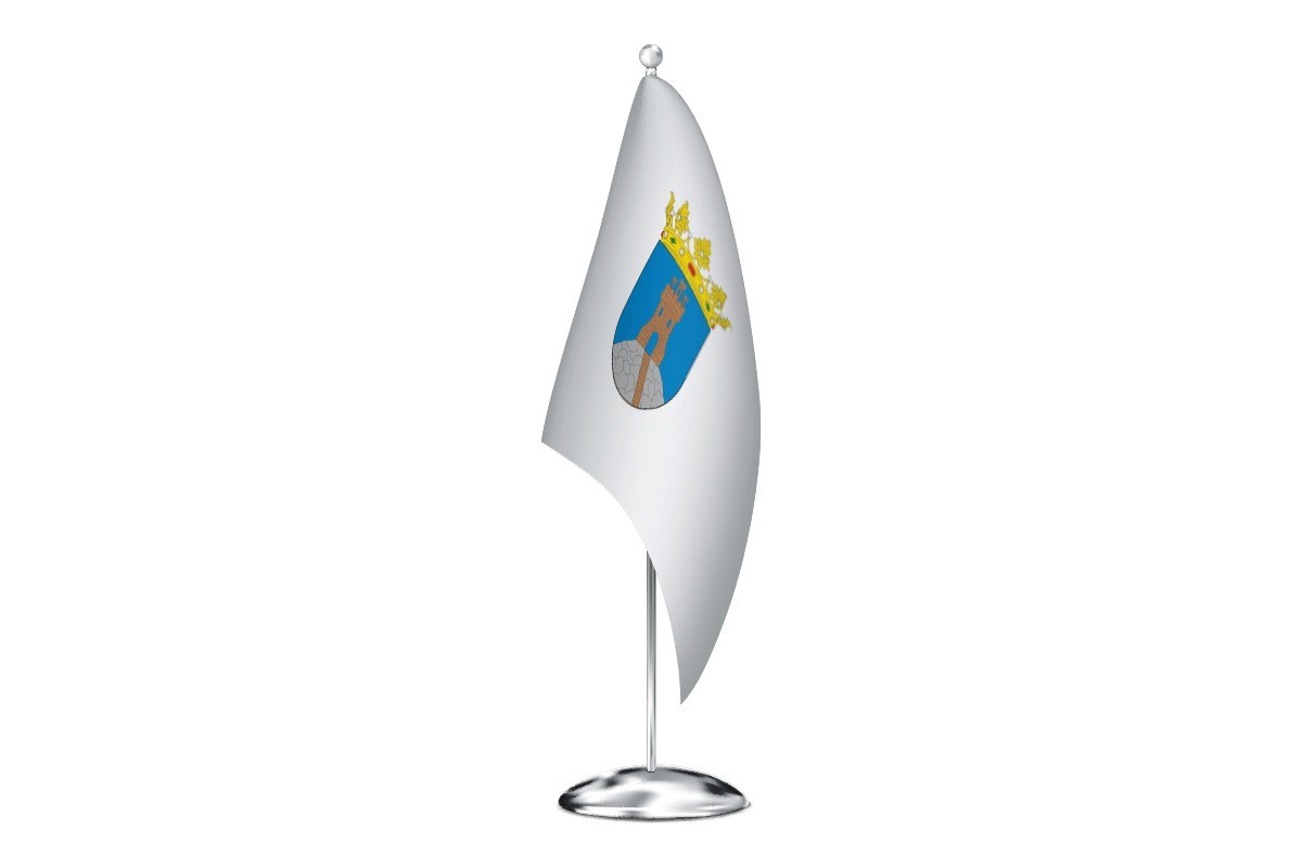 Bandera de despacho de Lerín de alta calidad