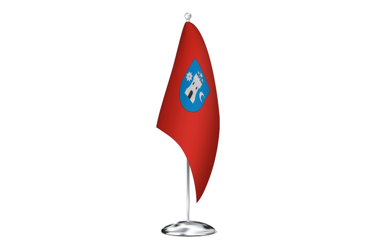 Bandera de despacho de Lumbier de alta calidad