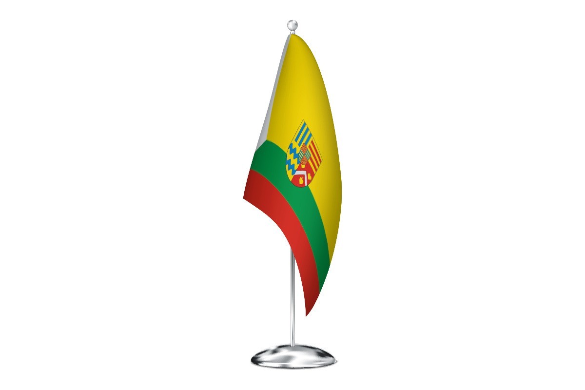 Bandera de despacho de Orkoien de alta calidad