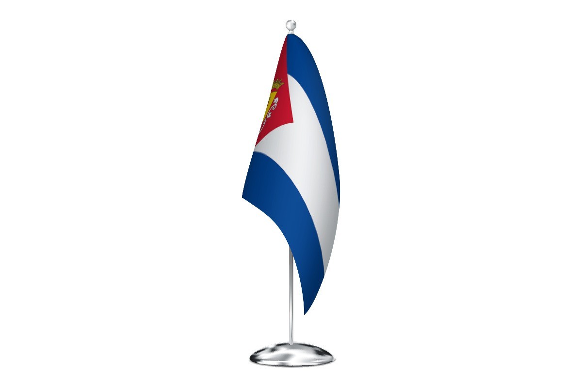 Bandera de despacho de Sesma de alta calidad