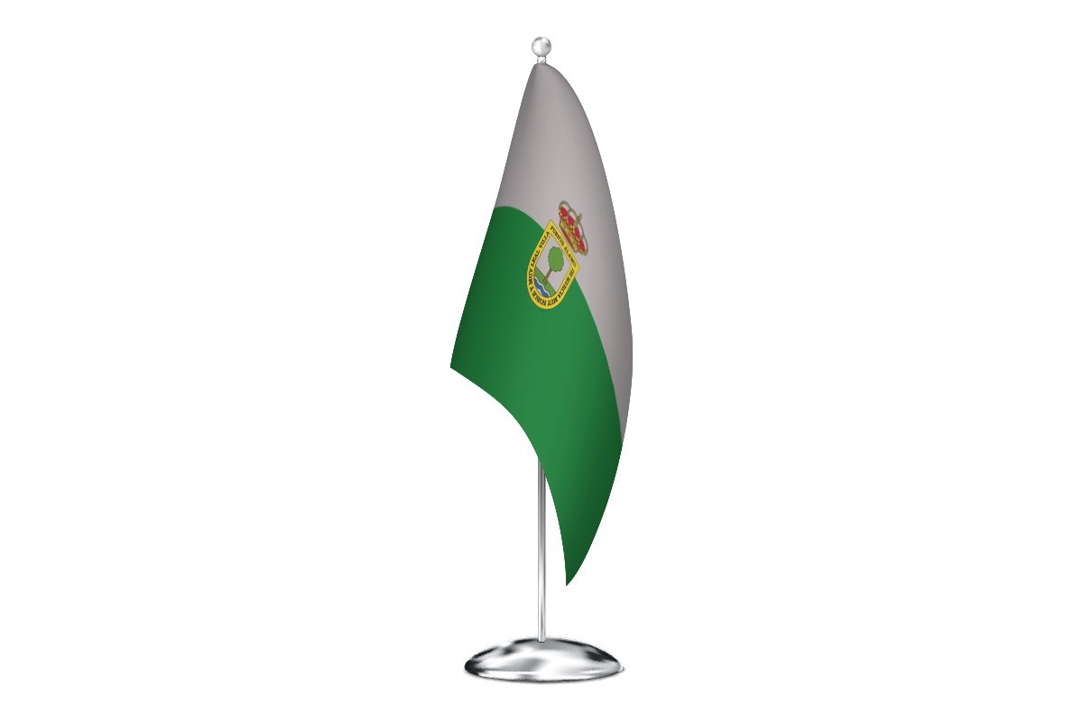 Bandera de despacho de Fuente Álamo de Murcia de alta calidad