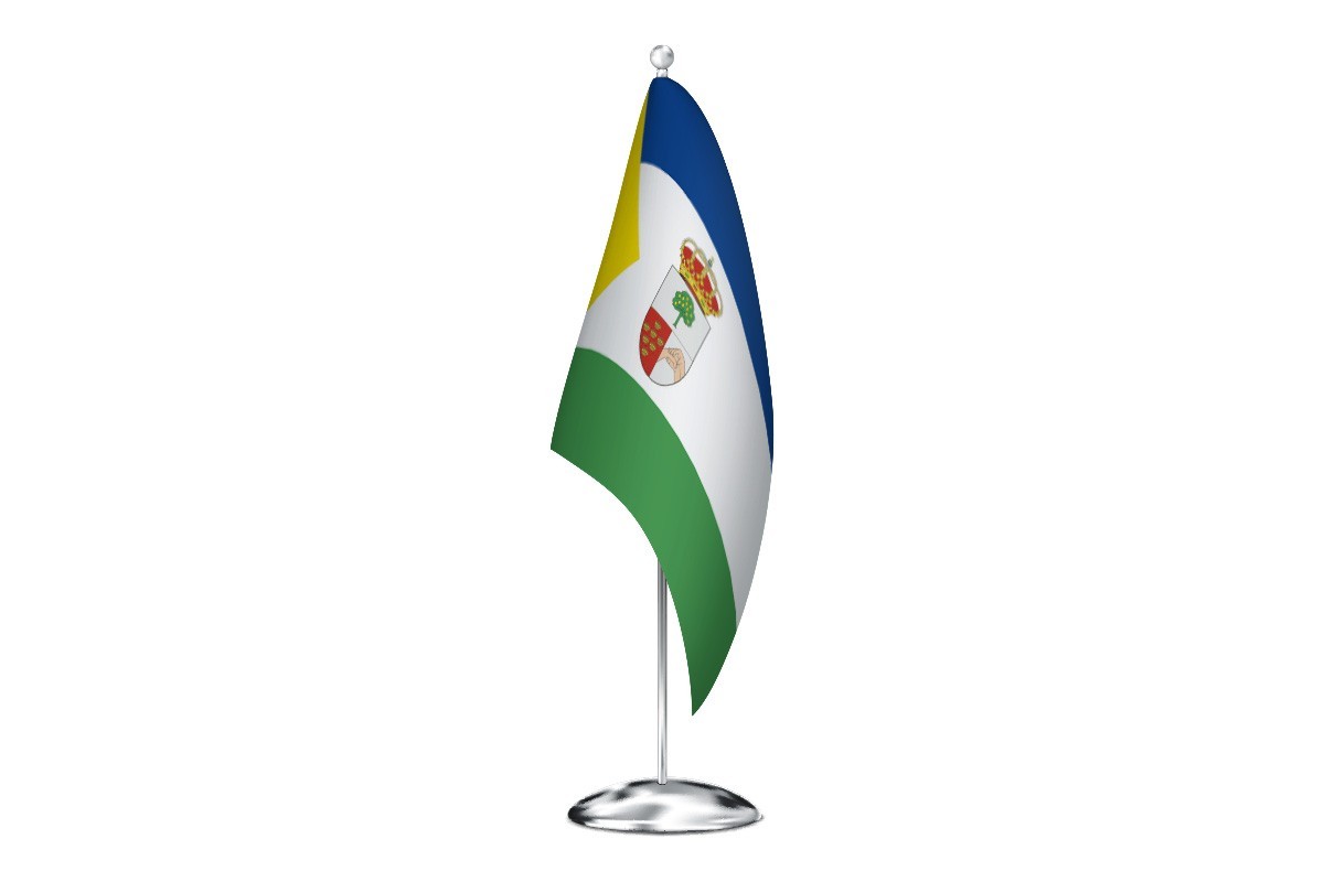 Bandera de despacho de Santomera de alta calidad