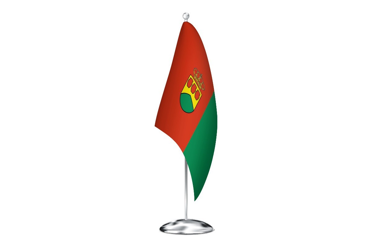 Bandera de despacho de Alcorcón de alta calidad