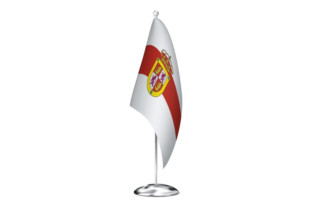 Bandera de despacho de Cadalso de los Vidrios de alta calidad