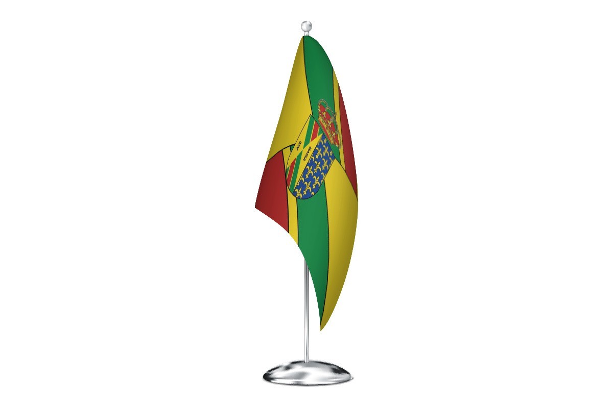 Bandera de despacho de Cobeña de alta calidad