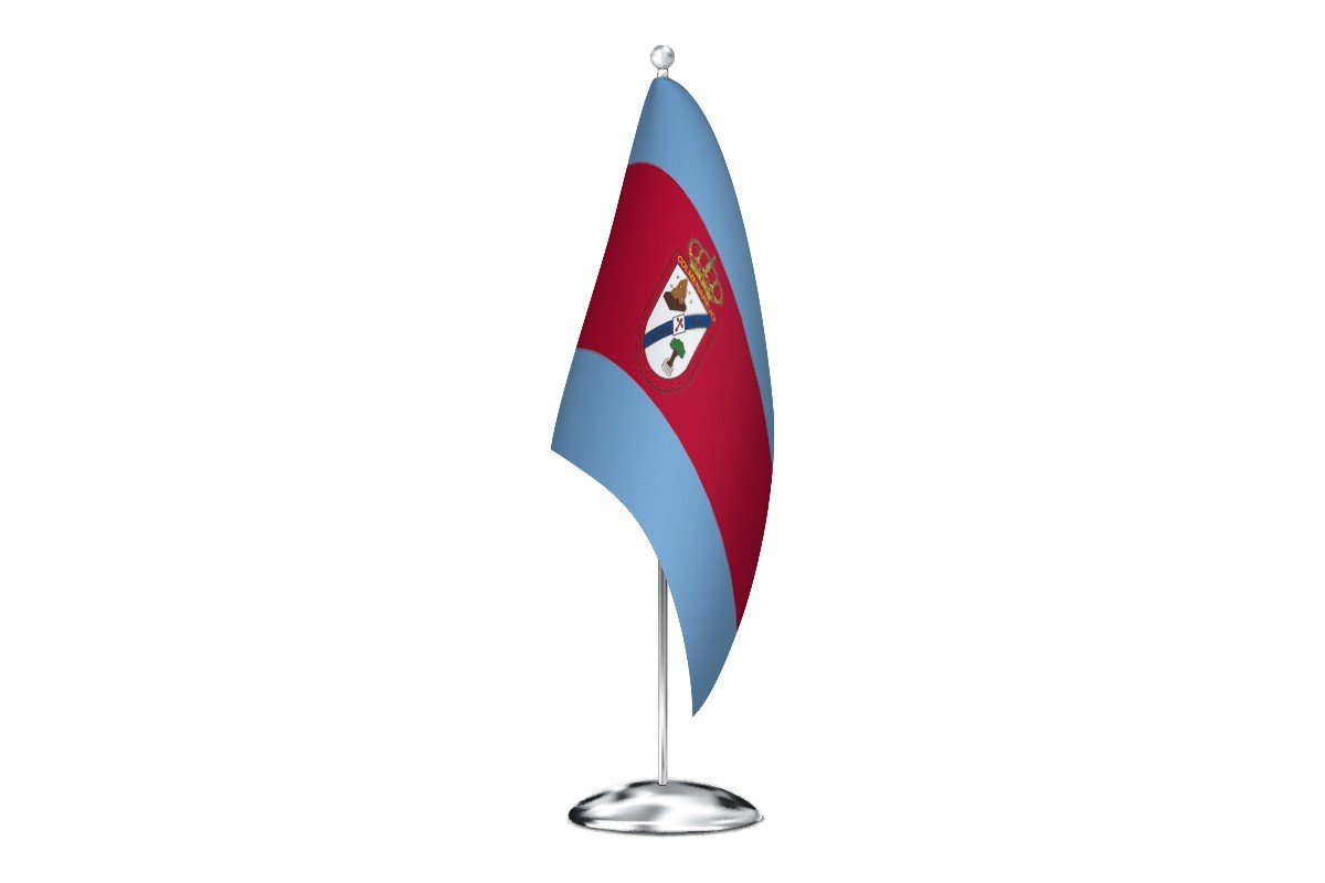 Bandera de despacho de Colmenarejo de alta calidad