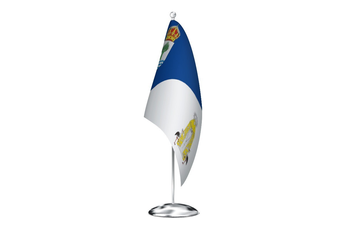Bandera de despacho de Fuente el Saz de Jarama de alta calidad