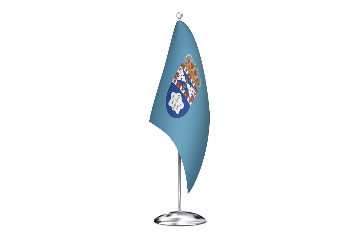 Bandera de despacho de Leganés de alta calidad