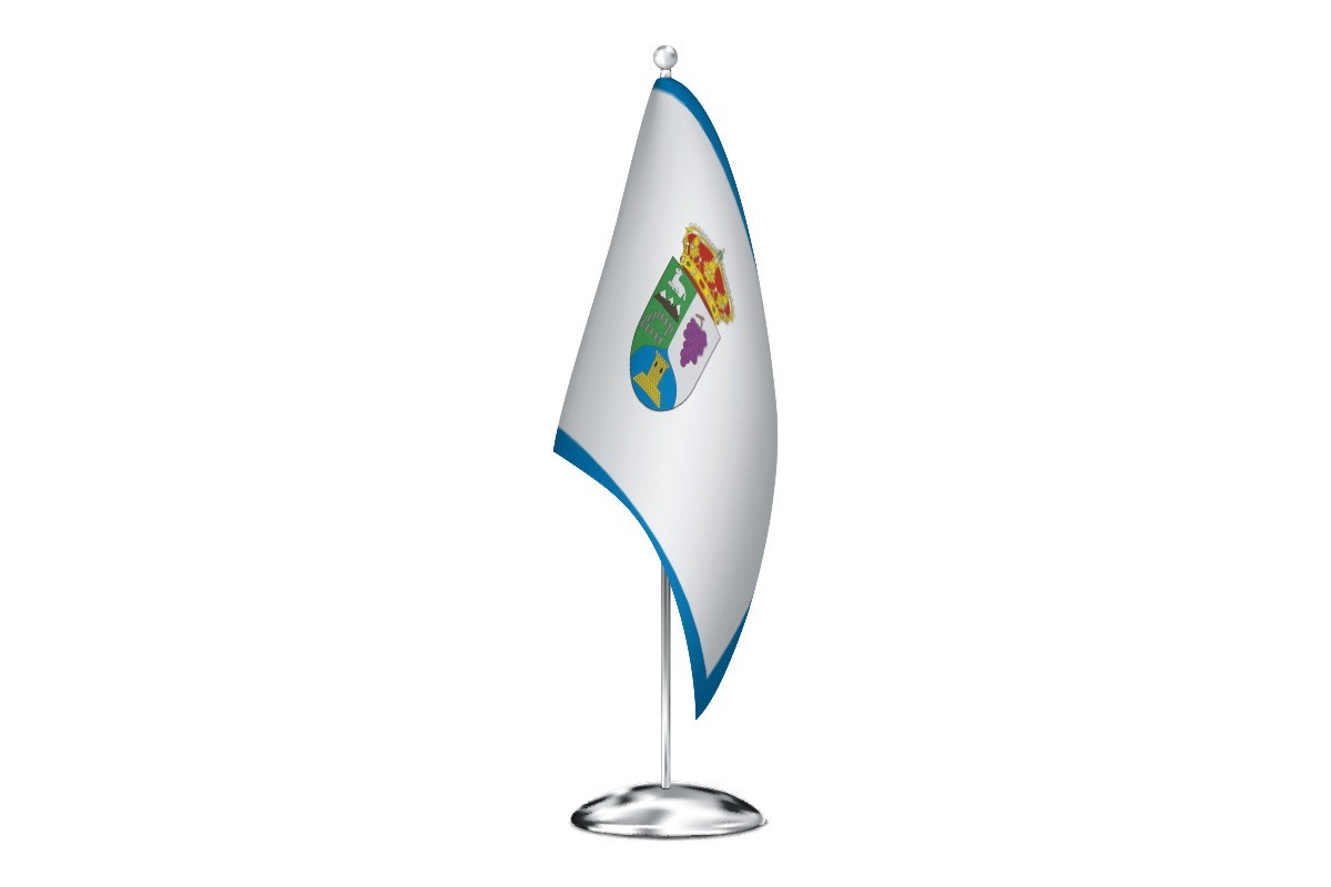 Bandera de despacho de Majadahonda de alta calidad