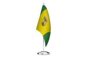 Bandera de despacho de Manzanares el Real de alta calidad 123